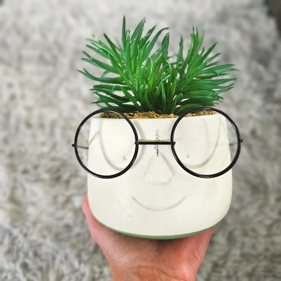 Fun Cermaic Faux Potted Plant - Picture 7 of 7